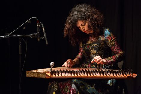 Kanun virtuoso Maya Youssef.