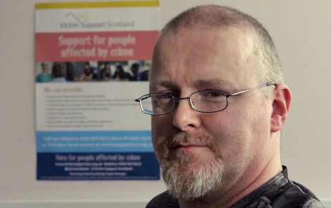 Retired police officer Iain Souter of Victim Support Scotland offers independent and confidential support.