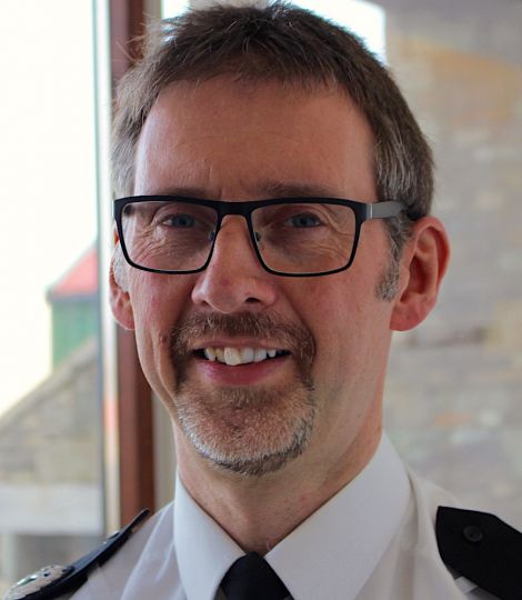 Police Scotland assistant chief constable Andy Cowie was area commander in Shetland between 2003 and 2006 - Photo: Chris Cope/Shetland News