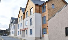 The new Fort Road development is almost ready for social housing tenants to move in.