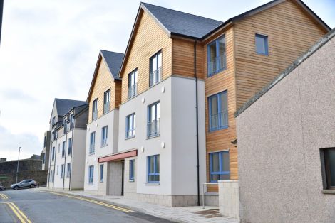 The new Fort Road development is almost ready for social housing tenants to move in.