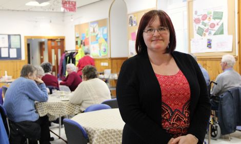 Shetland Royal Voluntary Service manager Mary Gair - Photo: Hans J Marter/Shetland News