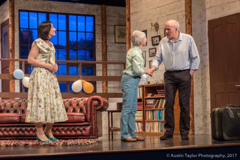 Daughter Chelsea (Donna-Marie Leask) and her partner (Bob Skinley) with Ethel.