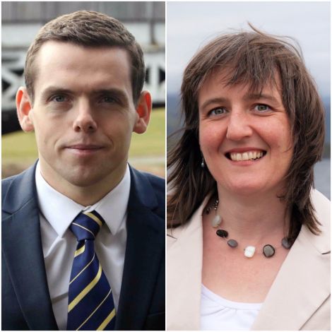 Highlands and Islands list MSPs Douglas Ross (Tory) and Maree Todd (SNP).