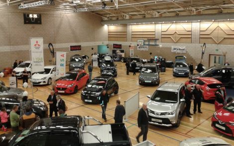 The Rotary Motor show is held every second year at Lerwick's Clickimin Leisure Centre - Photo: Rotary Club of Shetland