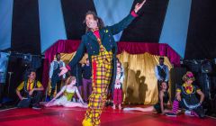 Newcastle-based Let's Circus is led by ringmaster Steve Cousins.