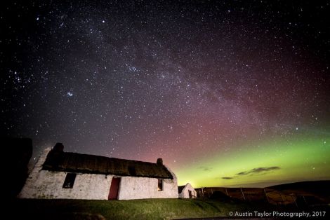 Shetland is a hotspot for seeing the northern lights as this photo by Austin Taylor demonstrates.