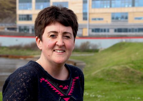 Disability Shetland's new team leader Stephanie Bain. Photo: Hans J Marter/Shetland News