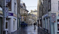 Lerwick's Commercial Street.