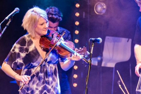 Shetlander Catriona Macdonald in action. Photo: Steven Johnson.