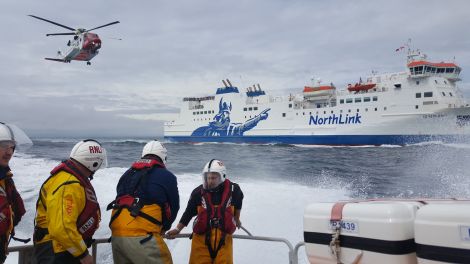 Lerwick lifeboat open day raised more than £7,500 for the RNLI - Photo: NorthLink Ferries