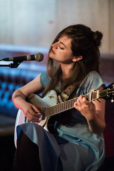 Glasgow-based singer Siobhan Wilson opened the show, as well as joining Mason during his set. Photo: Steven Johnson.