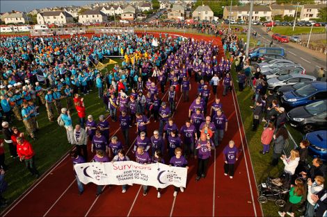 The Relay for Life in Shetland has raised over £1 million for Cancer Research UK.