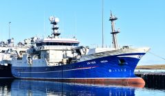 Whalsay pelagic trawler the Adenia. Photo: Mark Berry.