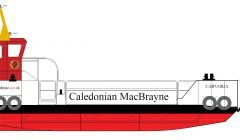 A drawing of the new vessel Malakoff is building.