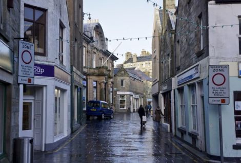 Lerwick's Commercial Street.