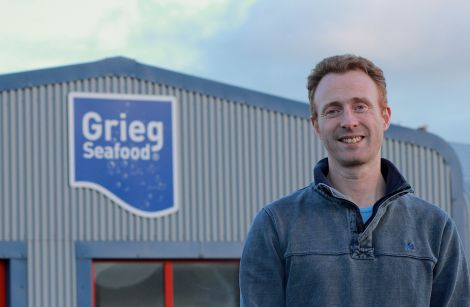 Grieg Seafood Hjaltland managing director Grant Cumming: "It may be much more difficult in the future recruiting."