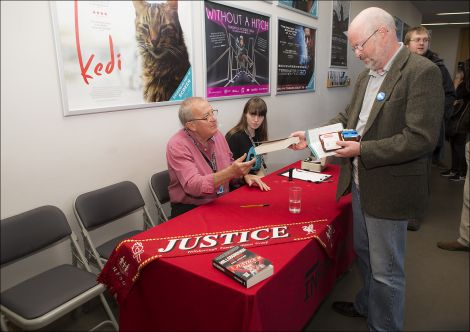 Phil Scraton, factual consultant on an inspiring documentary about the Hillsborough disaster. Photo: Dale Smith. 