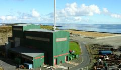 The Waste to Energy plant in Lerwick.