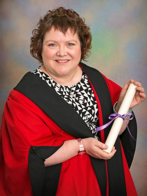 Esther Renwick, the UHI's postgraduate student of 2017. Photo: UHI