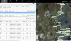 A screenshot of the monitoring system in action.