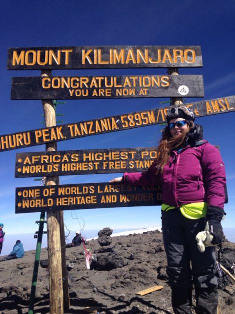 Gemma Graham previously raised over £5,000 for arthritis and mental health charities when she climbed Mount Killimanjaro in 2014.