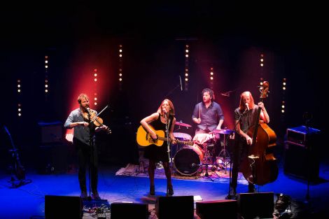 American roots music band The Stray Birds entertained the crowds at Mareel on Saturday night. The band is also hosting songwriting masterclass on Sunday afternoon in the Carnegie Hall in Sandwick, part of the Wordplay book festival, followed by an acoustic gig at the same venue. Photo: Dale Smith