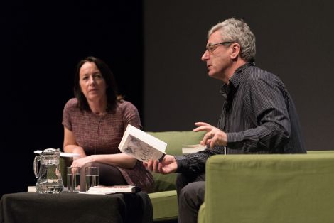 Donald Murray reading from his highly acclaimed book The Guga Hunters. Photo: Steven Johnson