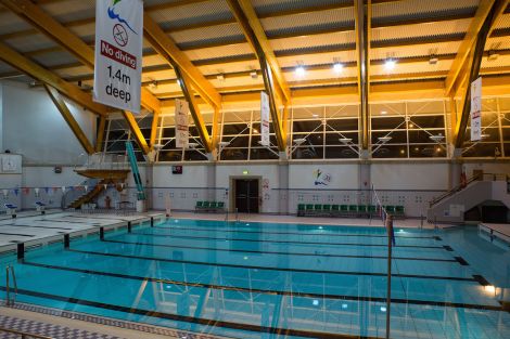 The swimming pool at Clickimin Leisure Complex. If Shetland Recreational Trust was snared by the overhauled business rates scheme, it could lose out to the tune of £750,000 a year.