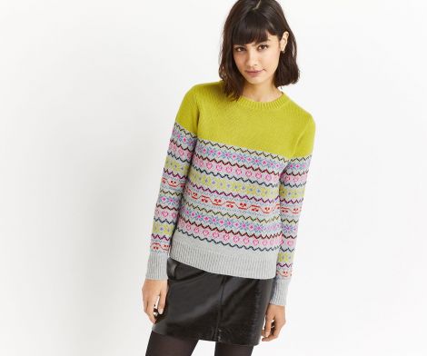 The jumper as featured on fashion brand Oasis' website.