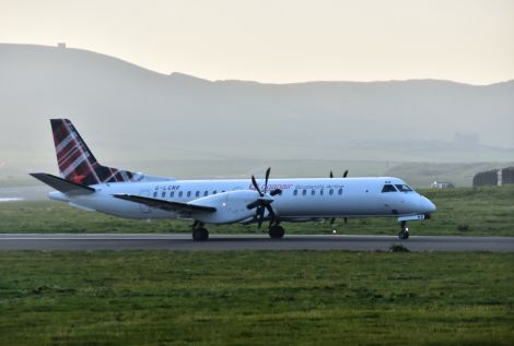 Loganair's insistence that there was only room for one airline in Shetland was realised this week. Photo: Mark Berry