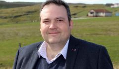 The Tories' Jamie Halcro Johnston isn't so sure about the draft budget. Photo: Shetland News