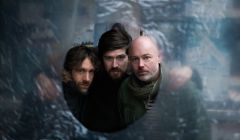 Lau - who feature Shetland resident Kris Drever (middle) - will play at Mareel on Saturday. Photo: Genevieve Stevenson