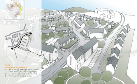 How one of Hjaltland's planned schemes at Staney Hill might look.