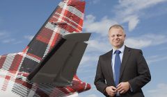 Loganair managing director Jonathan Hinkles.