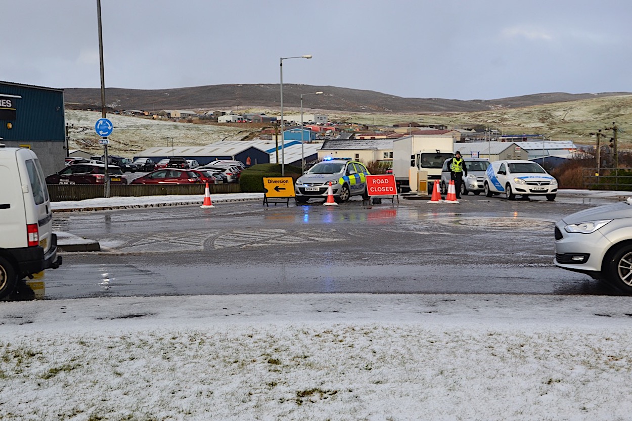 One injured in Lerwick crash | Shetland News