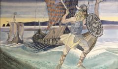 Nicholas Barnham's work for the Uyeasound Up Helly Aa.