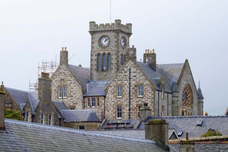 Lerwick Town Hall.