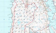 A map showing where the turbines could be located - but the proposals are at an early stage and could change.