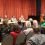 Lerwick North councillor Steven Leask making a point at Saturday night's Althing debate. Photo: Hans J Marter/Shetland News