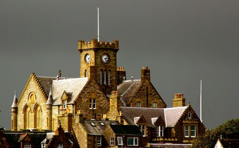 Lerwick Town Hall.