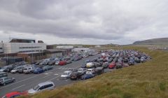 Shetland MSP Tavish Scott said Sumburgh's location left many islanders with little alternative but to drive to the airport. Photo: Shetland News.