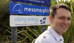 Mesomorphic managing director Barnaby Mercer. Photo: Hans J Marter/Shetland News