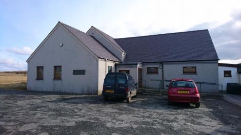 The Fair Isle community hall was built in 1980.