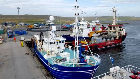 Cullivoe is up for a national fishing award. Photo: Kevin Tulloch