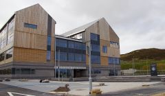 The new Anderson High School. Photo: Shetland News