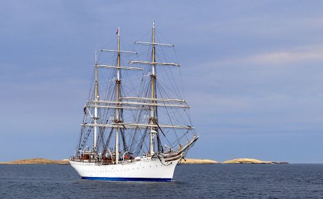 Statsraad Lehmkuhl. Photo Chris Brown