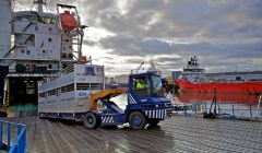 NorthLink's livestock carrier.