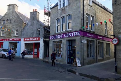 The Shetland tourist office in Lerwick. Photo: Hans J Marter/Shetland News