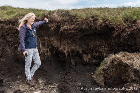 Peatbog restoration boss Sue White.